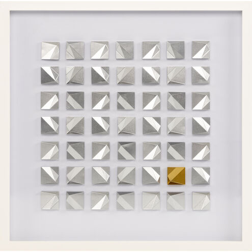 Realm Light Grey Wall Art, Rectangle