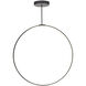 Cirque 0.75 inch Brushed Nickel Pendant Ceiling Light