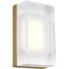 Sean Lavin Milley LED 2.5 inch Aged Brass ADA Wall Light, Integrated LED