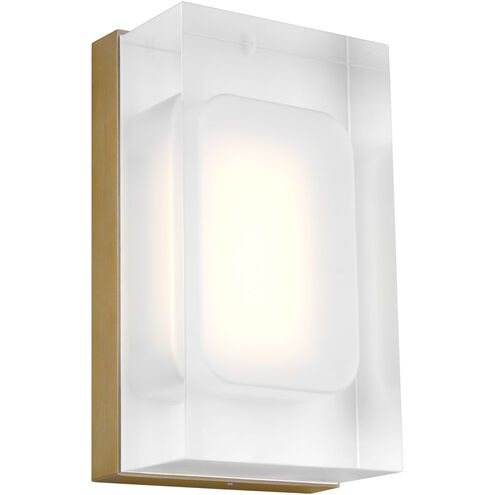 Sean Lavin Milley LED 2.5 inch Aged Brass ADA Wall Light, Integrated LED