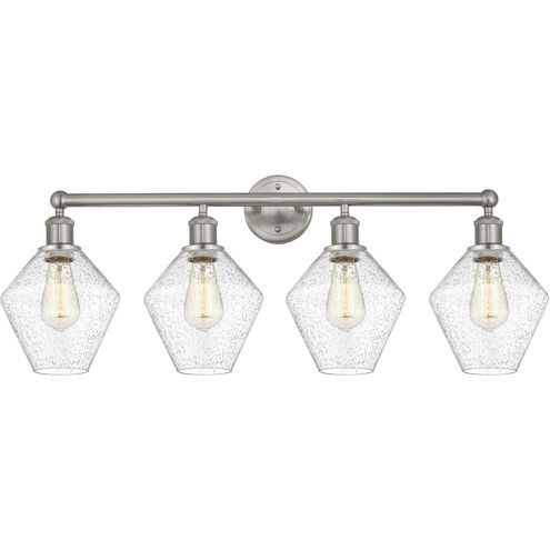 Cindyrella 4 Light 35 inch Satin Nickel Bath Vanity Light Wall Light in Seedy