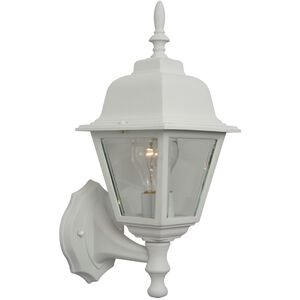 Coach Lights 1 Light 15 inch Textured White Outdoor Wall Mount in Textured Matte White, Small
