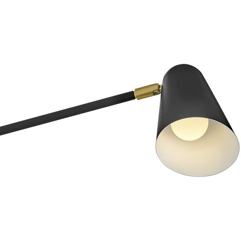 Birdie LED 22.75 inch Black Sconce Wall Light