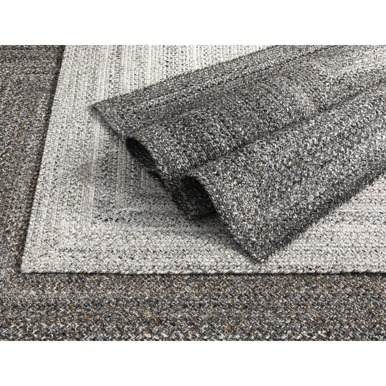 Azalea 108 X 72 inch Medium Gray Rug in 6 x 9 Oval, Oval