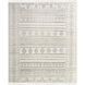 Tulsa 168 X 120 inch Light Silver / Light Grey / Pale Slate / Metallic - Silver Handmade Rug in 10 x 14