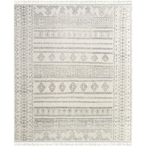 Tulsa 168 X 120 inch Light Silver / Light Grey / Pale Slate / Metallic - Silver Handmade Rug in 10 x 14
