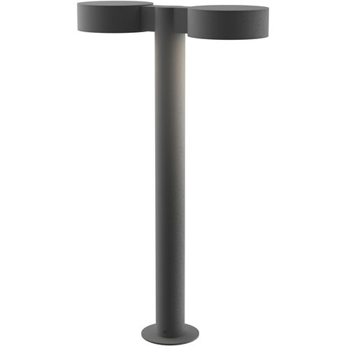 Reals 12V 20 watt Textured Gray Bollard