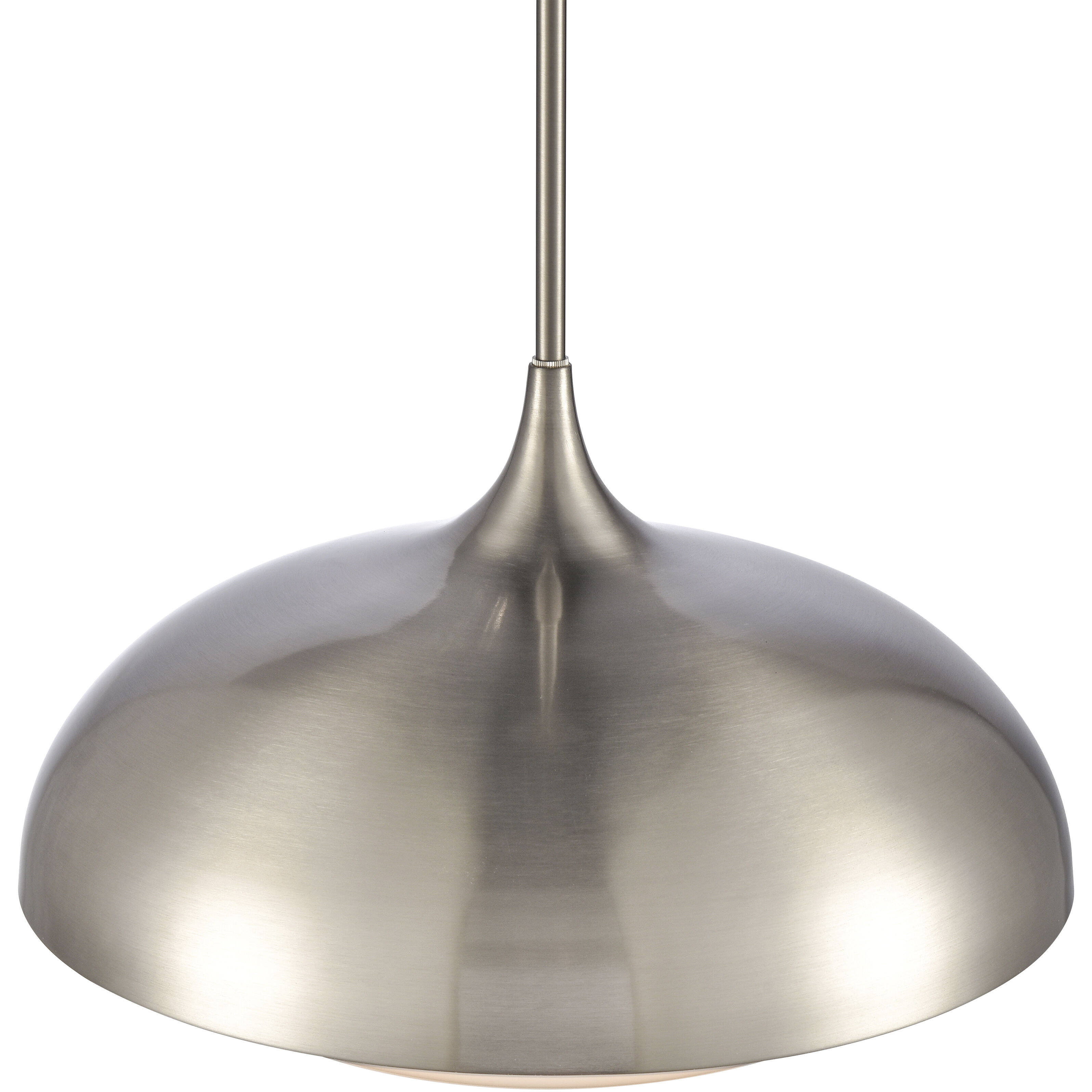 Alice 1 Light 16 inch Satin Nickel Pendant Ceiling Light