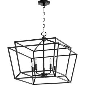 Monument 5 Light 21 inch Noir Nook Ceiling Light