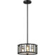 Juturna 3 Light 14 inch Bronze Pendant Ceiling Light