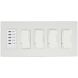 Ontario 5 X 3 inch White Patio Heater Dimmers and Timer in Four