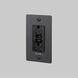 1G Duplex 125 Smoked Bronze Outlet, GFCI