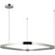 Yukon LED 31.5 inch Polished Nickel Pendant Ceiling Light