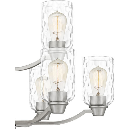 Acacia 9 Light 29 inch Brushed Nickel Chandelier Ceiling Light