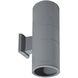 Ontario 2 Light 10 inch Grey Outdoor Wall Mount