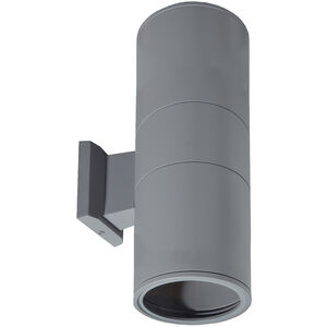 Ontario 2 Light 10 inch Grey Outdoor Wall Mount