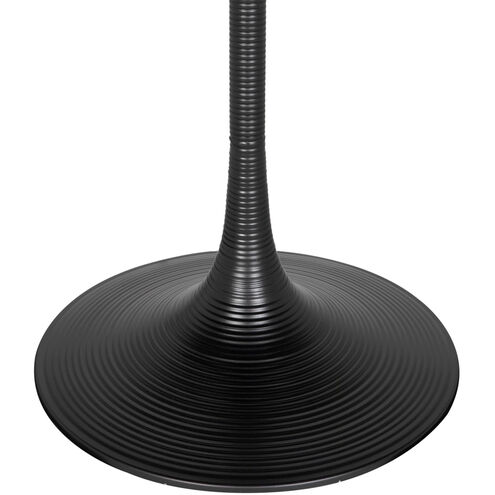 Joni Matte Black Bar Table