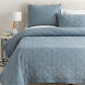 Kojo Denim, White Full/Queen Quilt