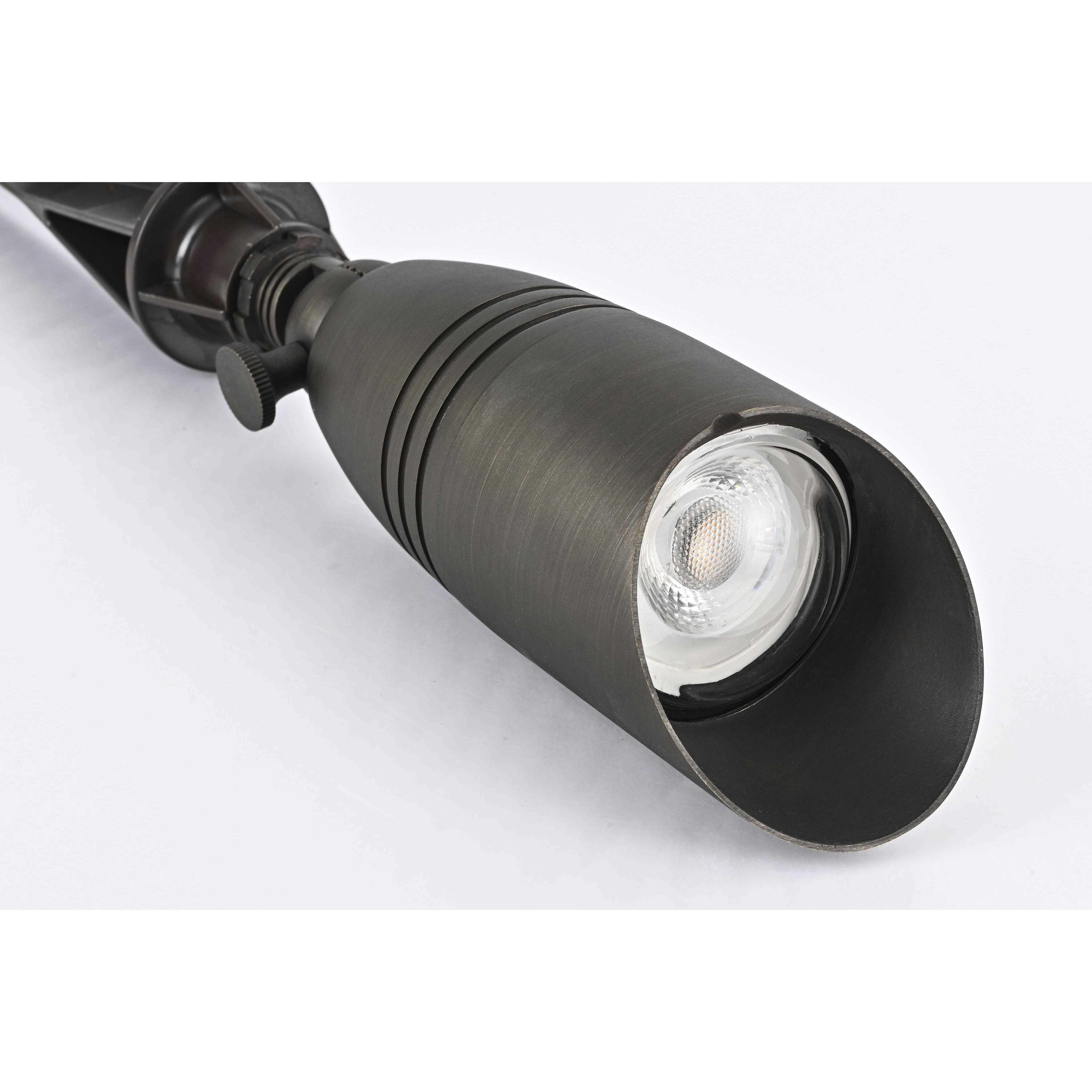 Aera 12 50.00 watt Dark Bronze Outdoor Landscape Spot Light