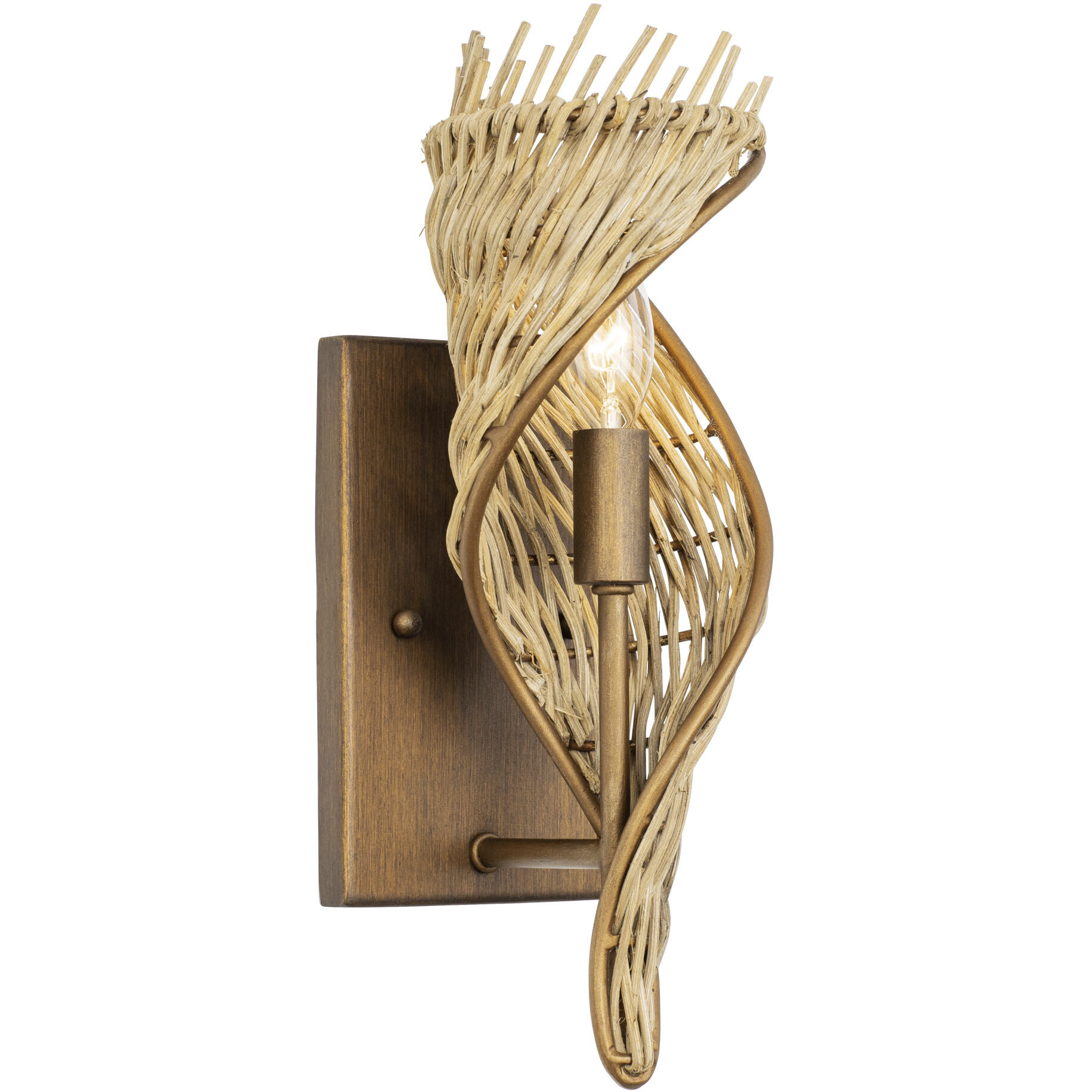 Flow Left Sconce Wall Light, Smithsonian Collaboration