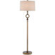 Germaine 62 inch 150 watt Antique Brass Floor Lamp Portable Light