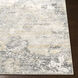 Milano 91 X 31 inch Light Gray Rug in 2.5 x 8, Runner