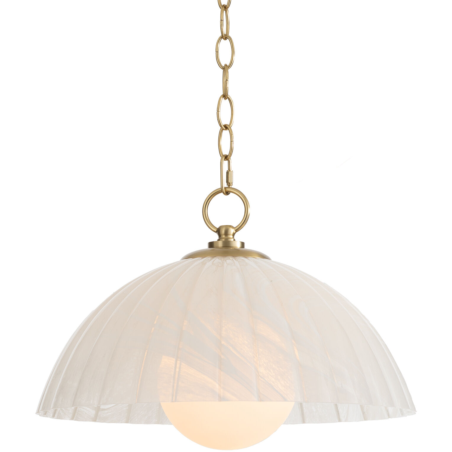 Dariel 1 Light 16 inch White Pendant Ceiling Light