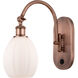 Ballston Eaton LED 6 inch Antique Copper Sconce Wall Light