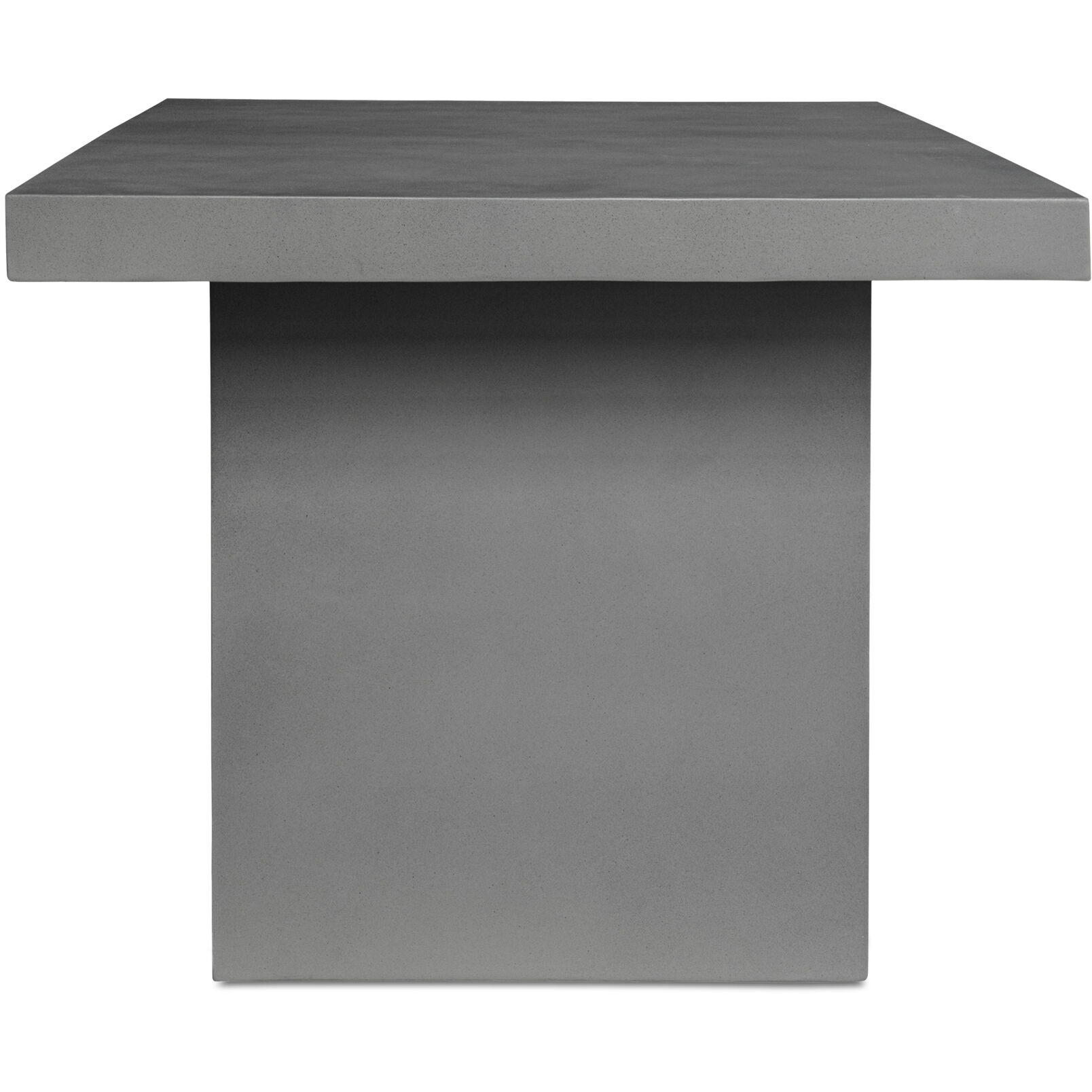 Aurelius 63 X 35.5 inch Grey Outdoor Dining Table