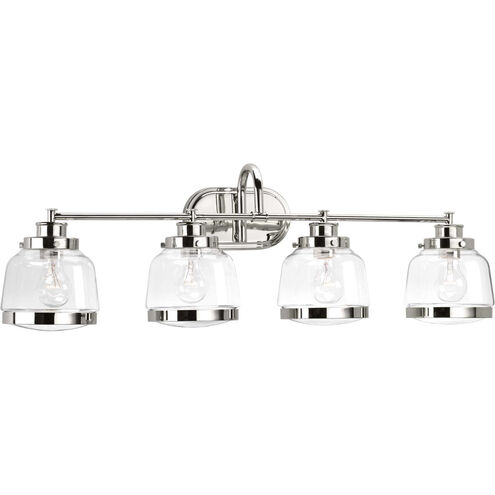 Judson 4 Light 35.75 inch Bathroom Vanity Light