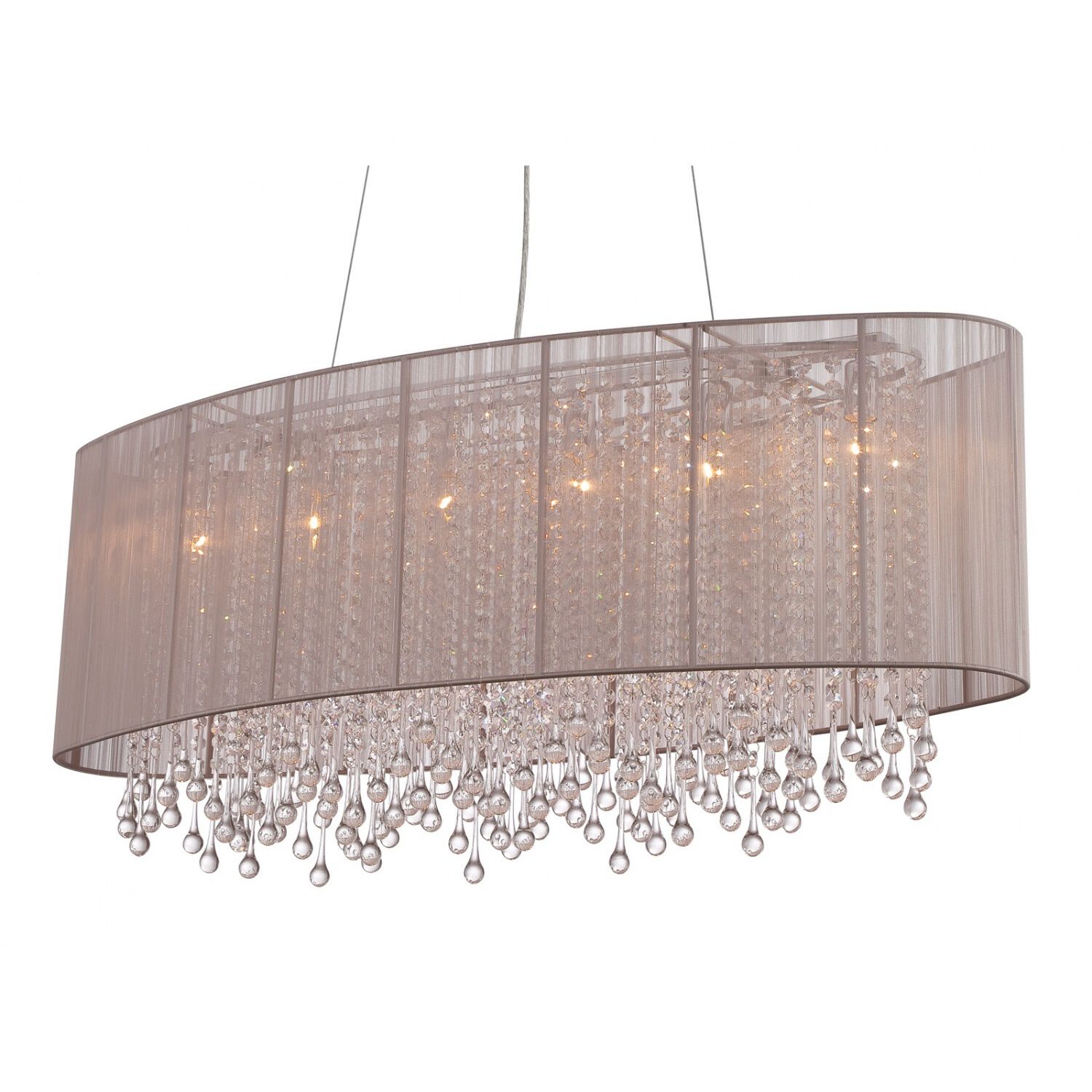 Taupe chandelier best sale