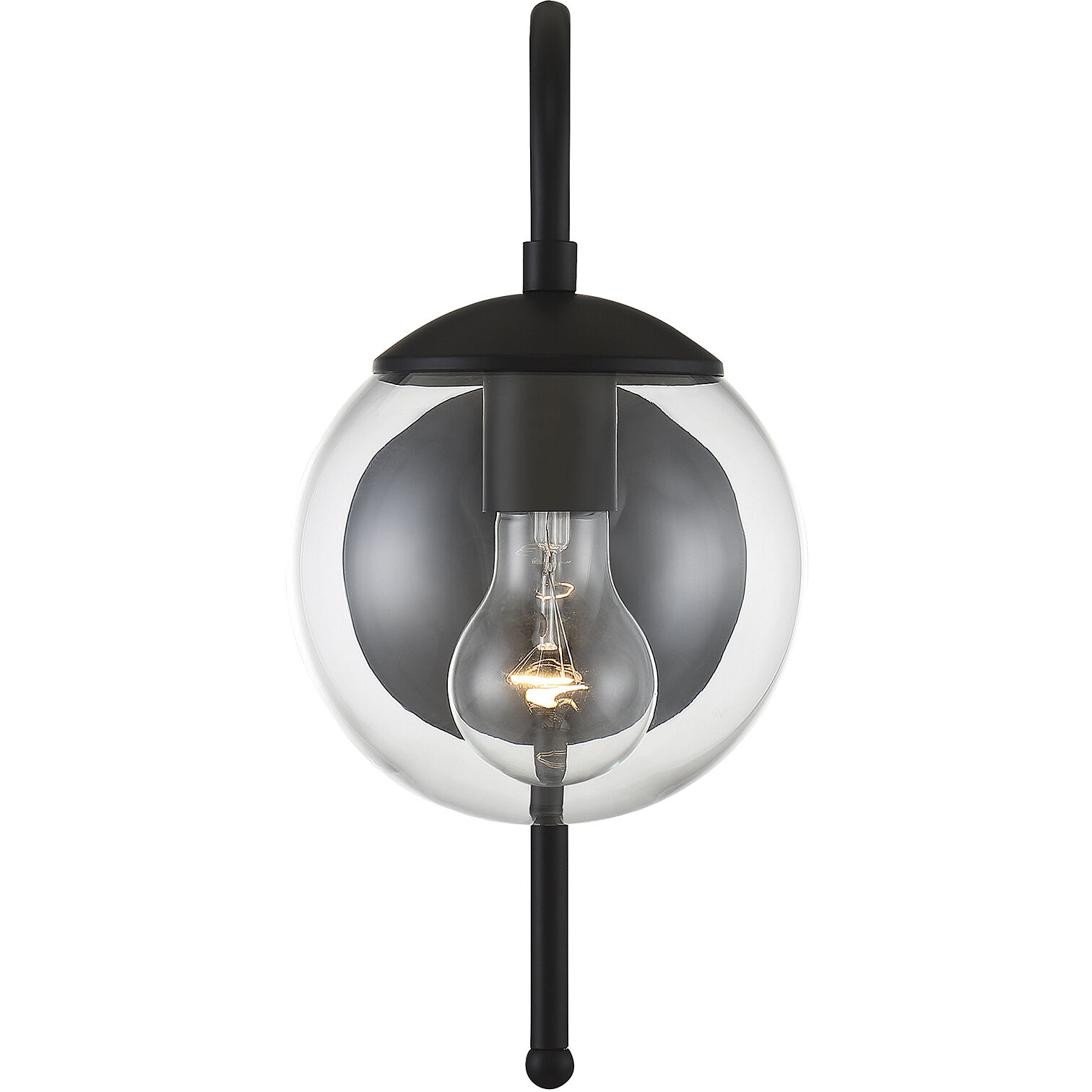 Farmhouse Outdoor Wall Lantern in Black