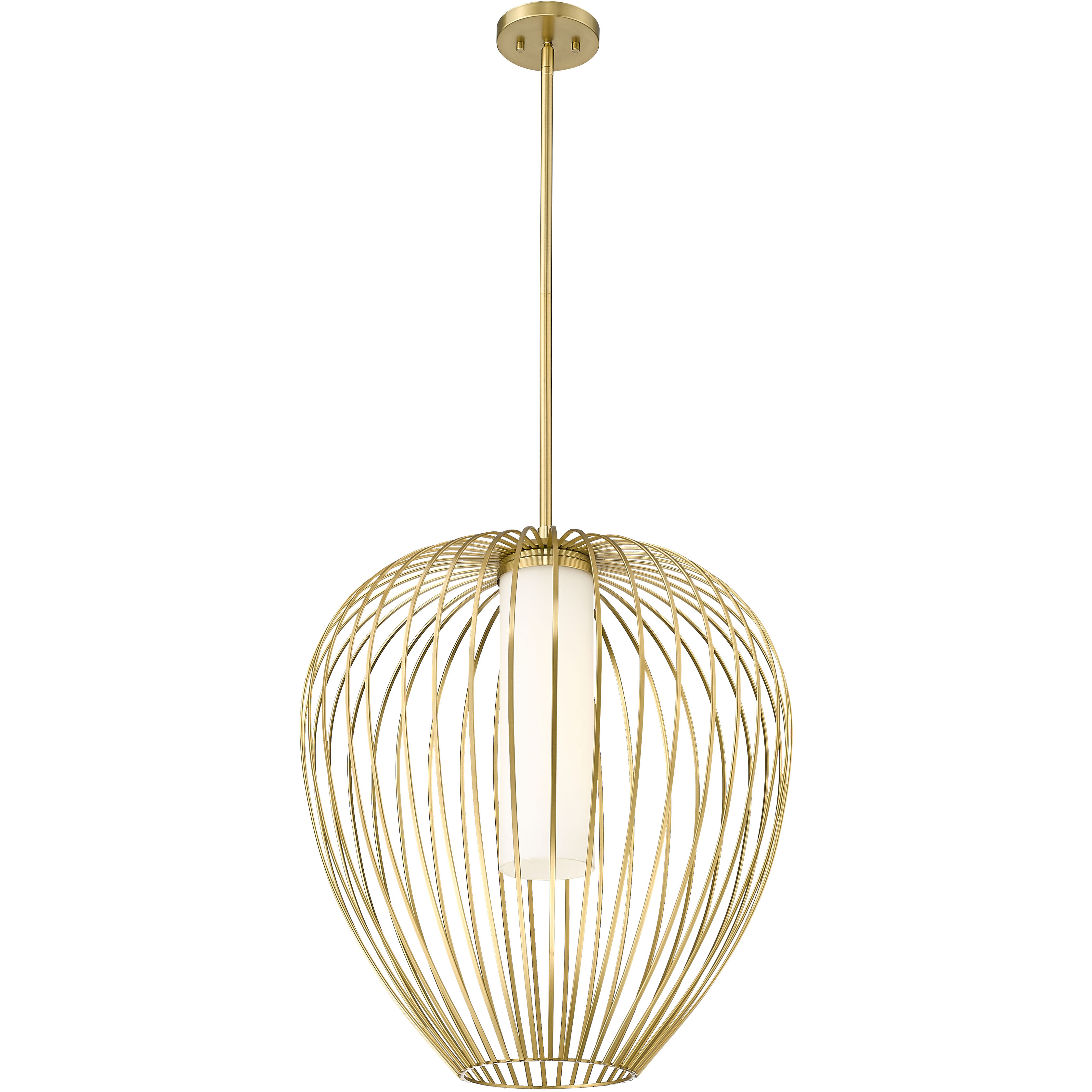 Savanti 1 Light 22 inch Modern Gold Pendant Ceiling Light