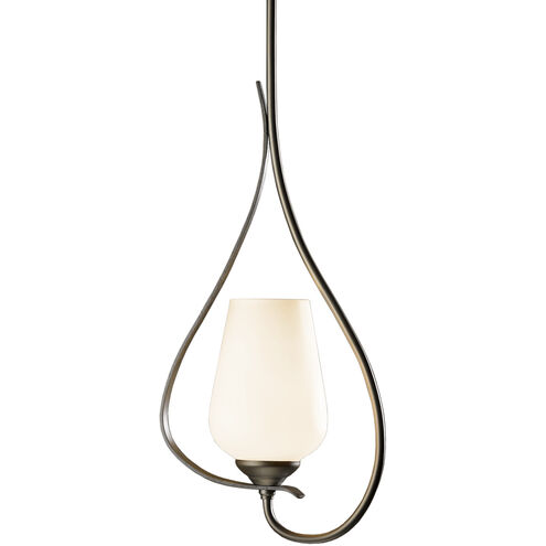Hubbardton Forge Flora 1 Light 4 inch Bronze Mini Pendant Ceiling Light 183050-1162 - Open Box