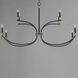 Charlton 8 Light 48 inch Black and Antique Brass Multi-Tier Chandelier Ceiling Light in Antique Brass and Black