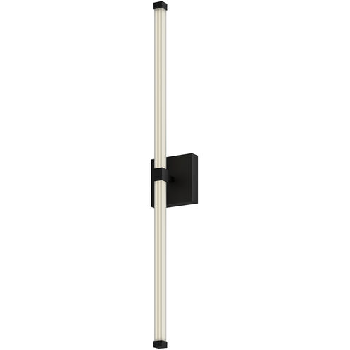 Blade LED 32 inch Black Bath Vanity Light Wall Light