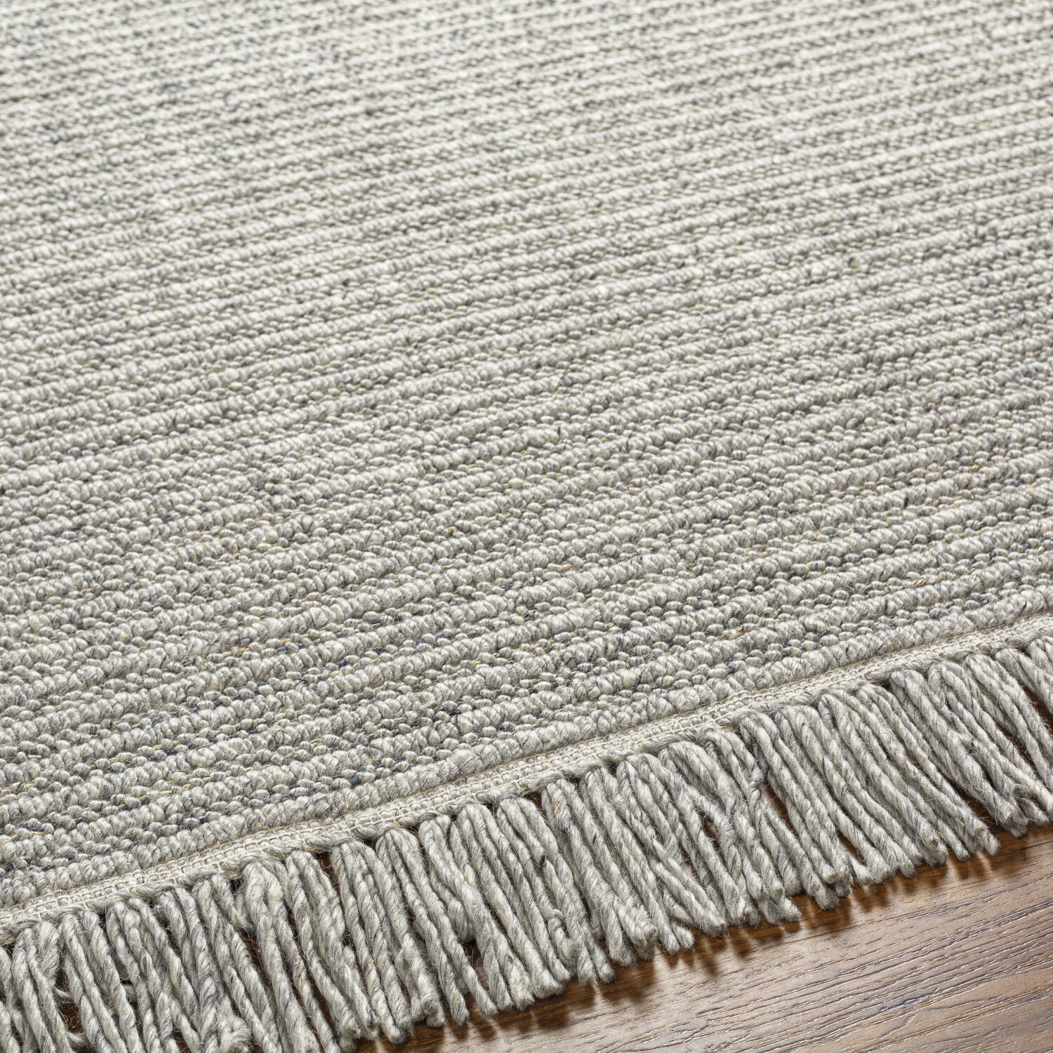 Cecelia 108 X 72 inch Light Gray Rug, Rectangle