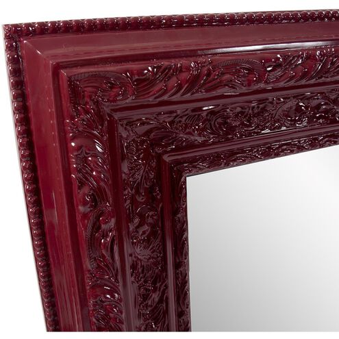 Nottingham 48 X 48 inch Glossy Red Mirror