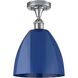 Edison Plymouth Dome 1 Light 9.00 inch Semi-Flush Mount