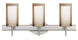 Pahu 4 LED 23 inch Satin Nickel Vanity Lighting Wall Light