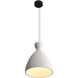 Aethera LED 14 inch White Sandstone Cement Pendant Ceiling Light