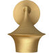 Alora Mood Emiko 1 Light 7.13 inch Brushed Gold Bath Vanity Light Wall Light