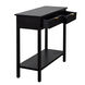 Colleen 35.5 X 12.5 inch Black and Gold Console Table