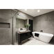Lighthouse LED 38 inch Black Bath Vanity Light Wall Light