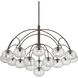 Lenora 19 Light 47.75 inch Dark Bronze Chandelier Ceiling Light