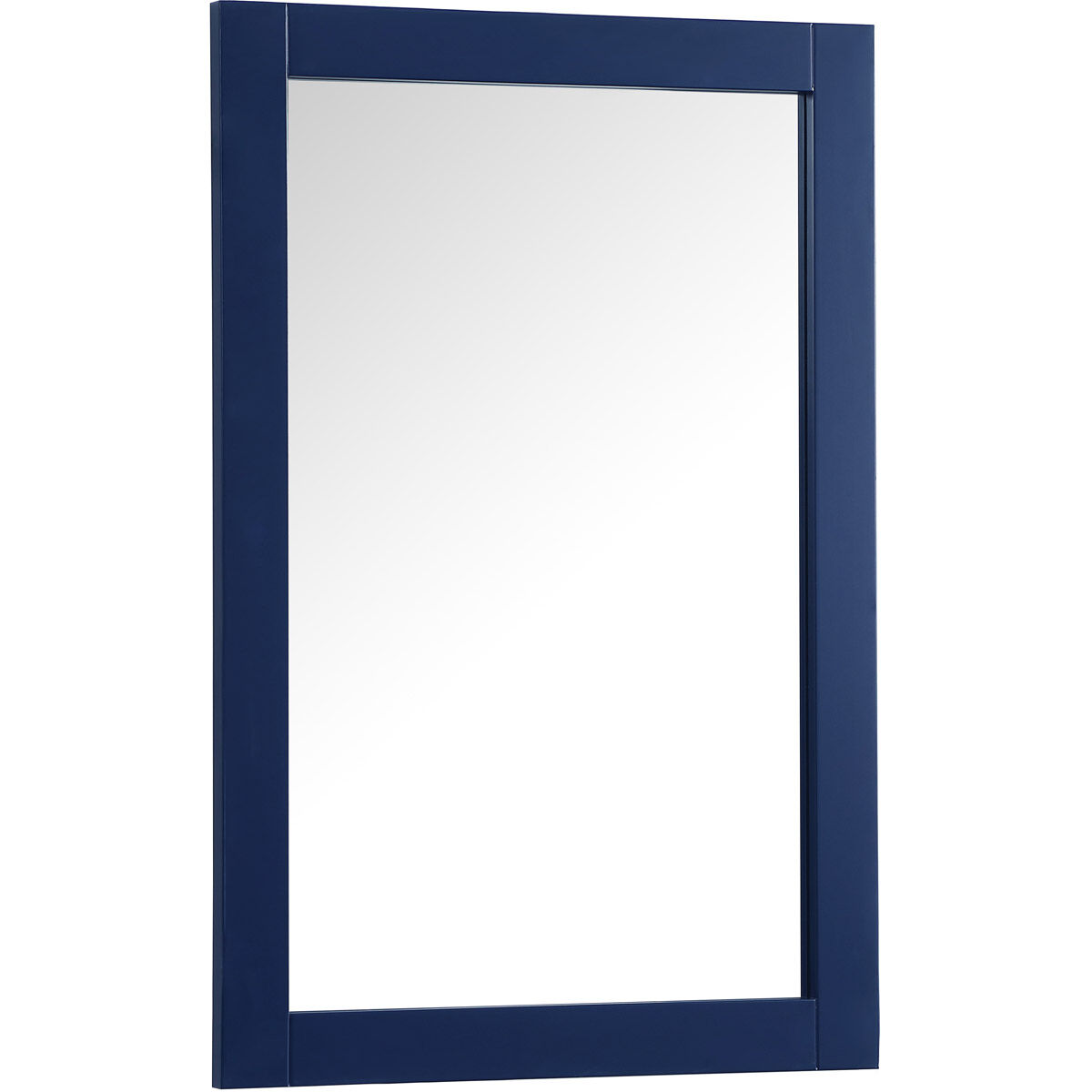Aqua 36 X 24 inch Blue Vanity Mirror