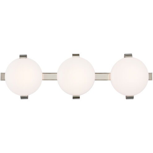Champalimaud Marisol LED 28 inch Polished Nickel Bath Bar Wall Light