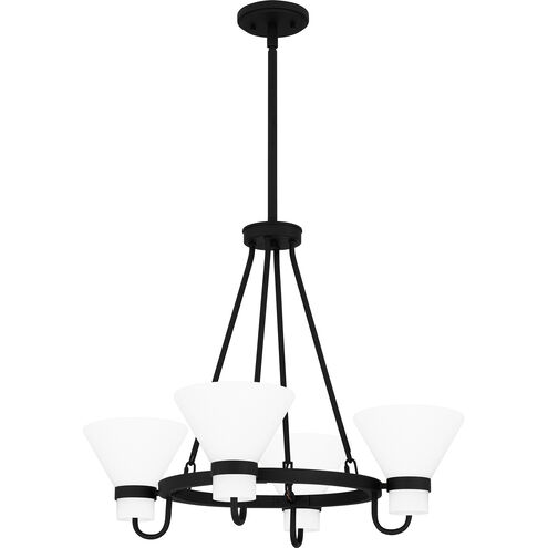 Marigold 4 Light 25 inch Earth Black Chandelier Ceiling Light