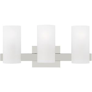 Drew & Jonathan Scott Rhode 3 Light 19.63 inch Chrome Vanity Light Wall Light