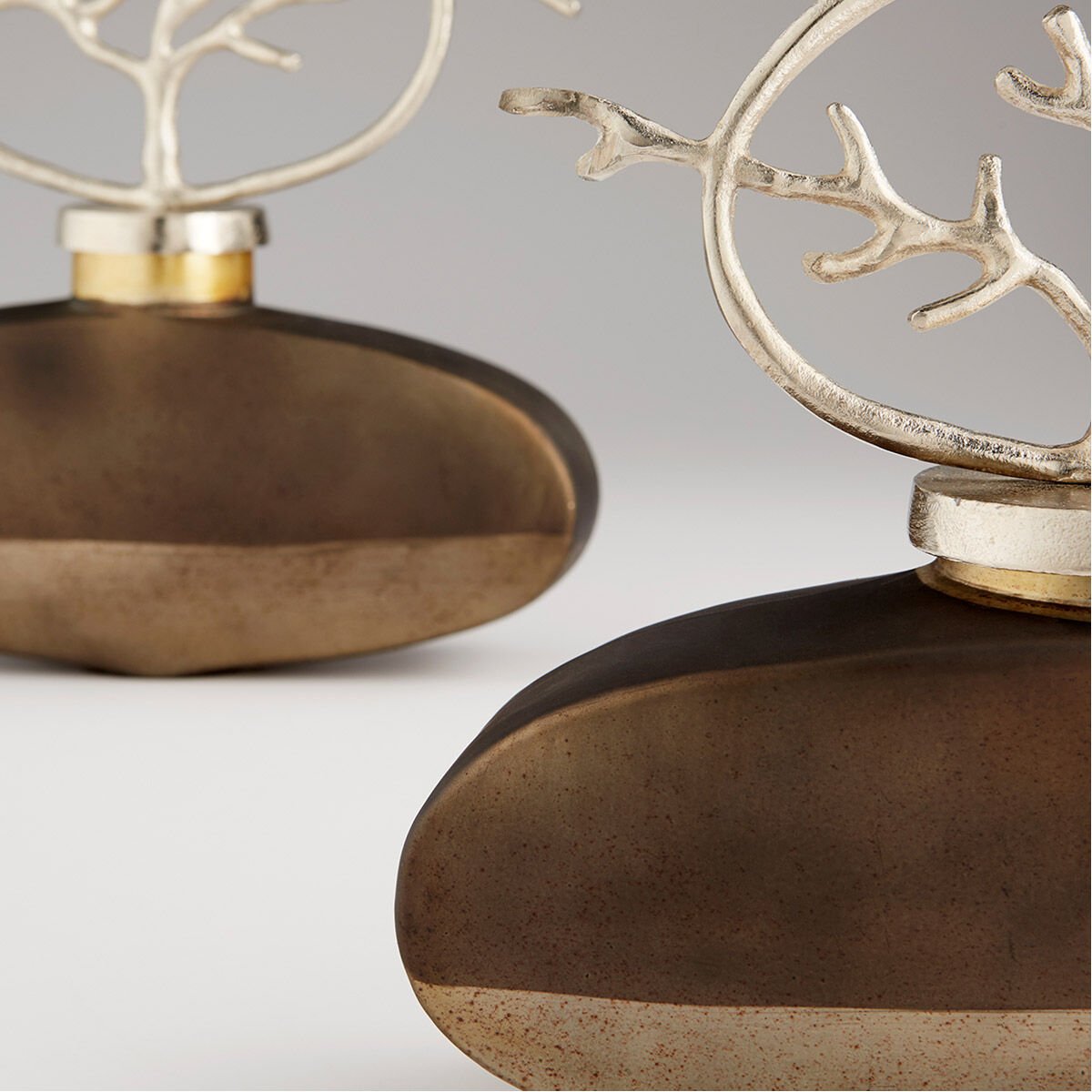 Round Viewleaf 15 X 15 inch Sculpture, Round